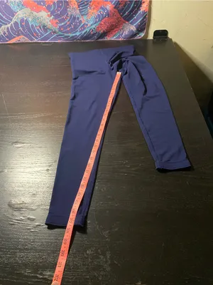 Hind Navy Blue Stretch Leggings thumbnail 6