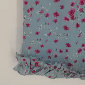 Superdown Revolve Sky Blue Floral Mini Dress Size Small Off The‎ Shoulder Girly thumbnail 7