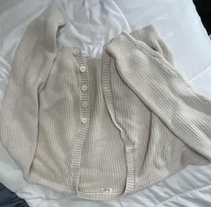 John Galt Cream Cropped Brandy Melville Cardigan thumbnail 1