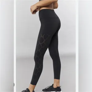 Varley Hughes Mid Rise Activewear Leggings Women's Size M Black Pilates Princess thumbnail 8