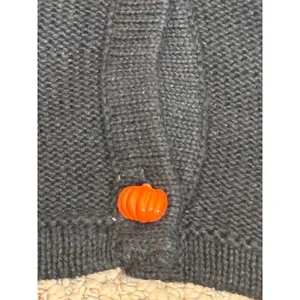 Vintage Karen Scott Halloween Sweater Vest Hand Embroidered Ghost Pumpkin Witch thumbnail 13