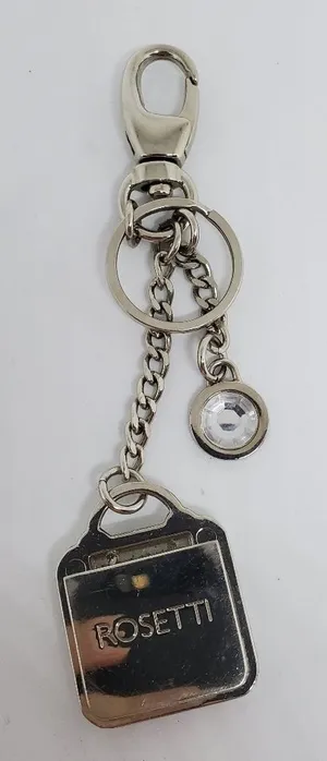 Rosetti Silver Colored Keychain thumbnail 1
