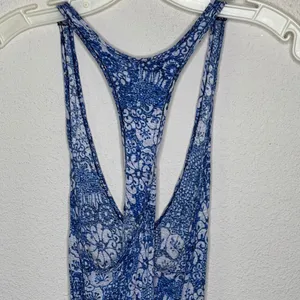 Free‎ People Racerback Tank Top Blue thumbnail 5
