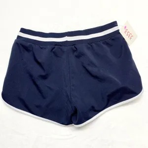 Signature 8 Retro Dolphin Shorts Womens Size S Navy Blue White‎ Stripe Athletic thumbnail 5