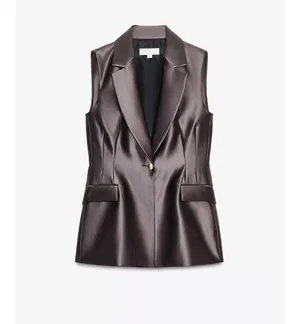 Zara satin vest thumbnail 5