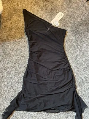 Oh Polly One Shoulder Mini Dress thumbnail 1