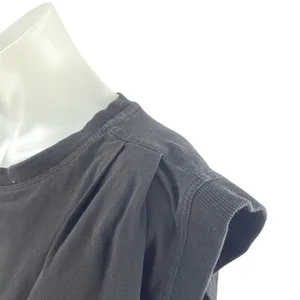 Ann Taylor LOFT Women's Black Sleeveless Basic Casual Muscle Tee Tank Top Size M thumbnail 4