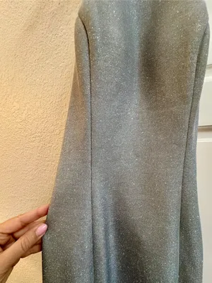 Sherri Hill Silver Prom Dress thumbnail 2