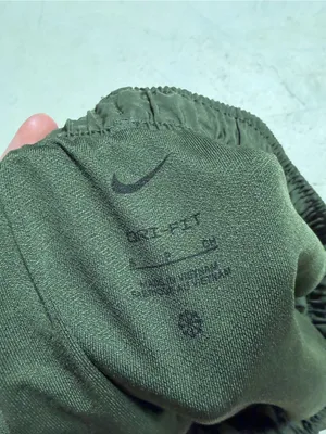 Nike Green Athletic Running Shorts dri-fit small thumbnail 3