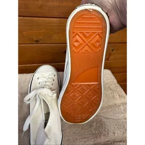 All Sport White canvas Sneakers Sz 43 (12.5)NWOT thumbnail 4
