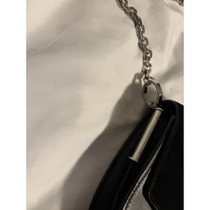 Louise et Cie Crossbody Bag Women Small‎ Black Leather Suede Embellished Studded thumbnail 6