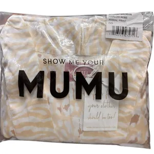 NWT SHOW ME YOUR MUMU The Harlow Robe in Animal Print thumbnail 9