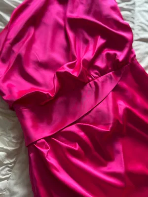 Pink Lily Satin Dress thumbnail 4