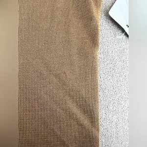 Pale Gold Sheer Mock Neck Bodysuit thumbnail 6