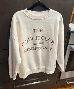 Gilli The Couch Club Sweatshirt for Women in Cream, made‎ of a polyester medium thumbnail 1