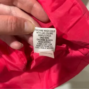 Croft & Barrow Women’s Coral Pink Lightweight Quilted Packable Vest Small Zip‎ thumbnail 5