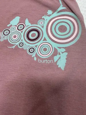Burton Mauve Base Layer Pants with Aqua Graphic thumbnail 6