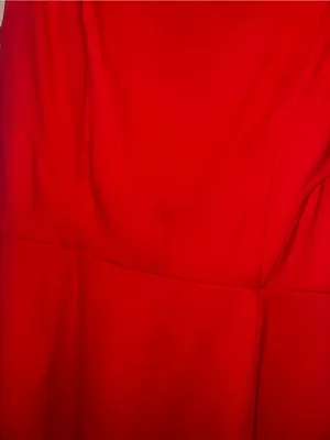 Cynthia Rowley Red Sleeveless Fit-and-Flare Dress thumbnail 3