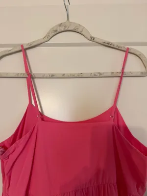 Boutique Pink Spaghetti Strap Maxi Dress thumbnail 6