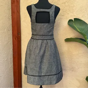 Kimchi Blue Charcoal Mini Dress thumbnail 6