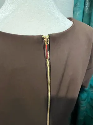 Calvin Klein Work Dress Brown thumbnail 3