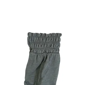 Canyon Retreat dark grey linen blend midi dress medium modest thumbnail 6