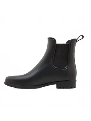 A New Day Waterproof Chelsea Rain Boots Black thumbnail 3