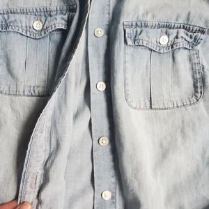 J.crew jean ling sleeve shirt size 0 fits regular women's small thumbnail 4