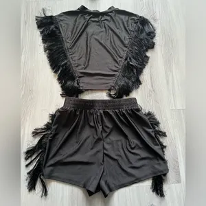Black Fringe Women's‎ Shorts thumbnail 7