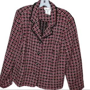Vintage‎ Miss Dorby Blazer Black Size 16 thumbnail 1