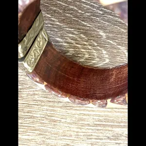 Wood bangle bracelet thumbnail 8
