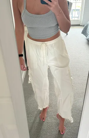 High Rise Baggy Cargo Pant thumbnail 4
