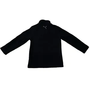 XS/S Puma Ukrainian Sleeve Patch Black Zip-Up Jacket Athletic Sport thumbnail 2