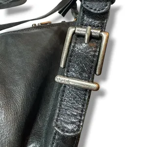 The Sak Iris Leather Hobo Bag‎ Soft Black Leather Charm Happy And Free Crossbody thumbnail 4