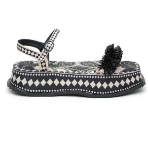 Farm Rio Floral Print Platform Sandals(Size 8) thumbnail 2