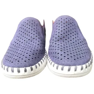 PATRIZIA Women's Surfie Navy Suede Cut Outs Slip-On Shoes EU 39 US 8.5 thumbnail 12