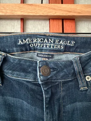 American Eagle Jeans Skinny Stretch straight leg size 12 short thumbnail 4