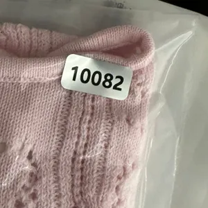 LoveShackFancy Pink Pointelle Bow Knit Cotton Cropped Cami Tank Top XS thumbnail 8