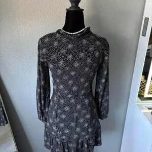 Loft polla dot mini dress size00 thumbnail 3