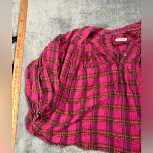 Free people we the free jessi Plaid Top small thumbnail 3