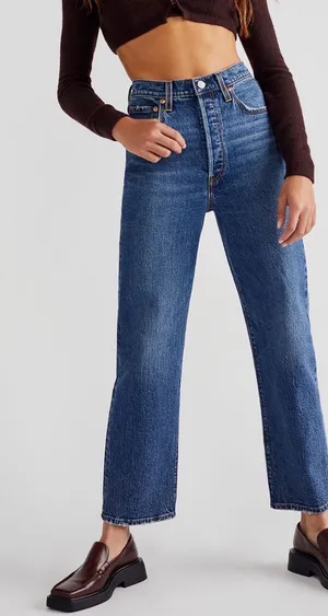 Levi’s Wedgie Straight Jeans thumbnail 1