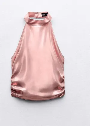 ZARA Halter Top thumbnail 1