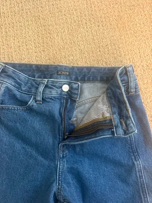 J.Crew Jeans Barrel Cut Tapered Pleats Indigo 23 thumbnail 2