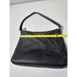 KATE SPADE Highland Park Bria Shoulder Bag Black Pebbled Leather Purse thumbnail 9