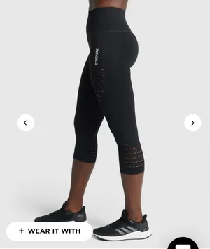 Gymshark Energy Seamless Cropped Leggings thumbnail 5