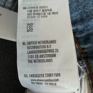 Abercrombie & Fitch Curve Love Mom‎ Shorts 36 High Rise Distressed NWT 4” Denim thumbnail 8
