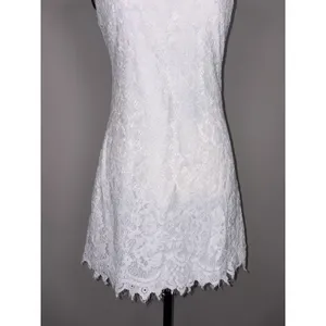 Trixxi White Lace Mini Dress Womens Size Small Spaghetti Strap Sleeveless Party thumbnail 5