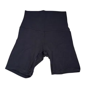 Lululemon Align High-Rise Short Women 2 Black Excellent 6" Inseam Nulu Yoga thumbnail 1