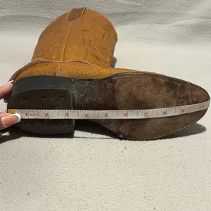 Western Cowboy Pull On Tejas Boots approx. size 7 thumbnail 9