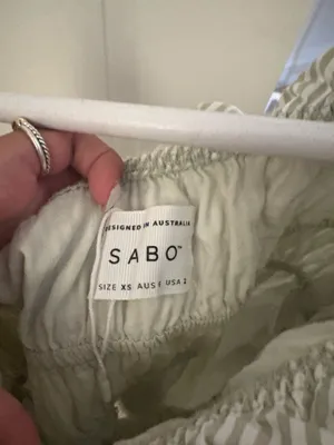 Sabo Skirt Dress Mini Green thumbnail 4
